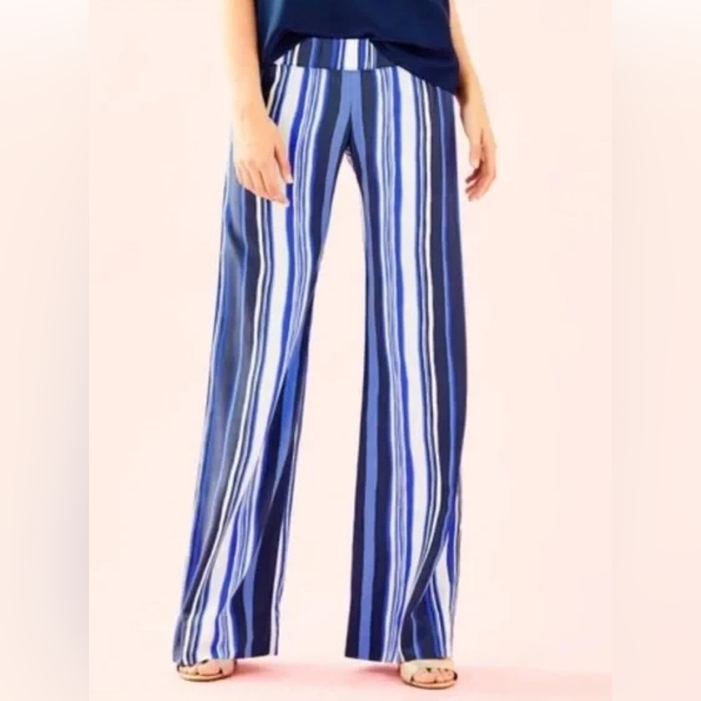 NWT Lilly Pulitzer Bal Harbor Palazzo Pants size L